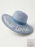 August Hats Summer Loving Floppy Hat,UPF 50 + by Vanessa Jane