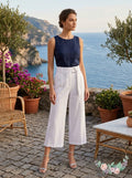 I.n.c. Women's Petite O-Ring Culotte Pants ,Size 12P by Vanessa Jane