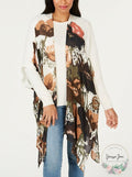 Steve Madden Poppies Please Poncho, O/S by Vanessa Jane