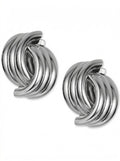 Charter Club Silver-Tone Triple-Ring Drop Earrings by Vanessa Jane