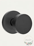 Emtek Concealed Fastener Passage Set with Disk Rosette and Round Knobs by Vanessa Jane