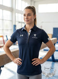 Under Armour Women's USA Gymnastics Performance Polo by Vanessa Jane