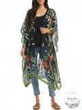 Karen Kane Womens Textured Floral Kimono, OS by Vanessa Jane