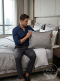 Hotel Collection Honeycomb Trellis European Sham by Vanessa Jane