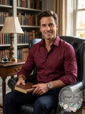 Alfatech by Alfani Mens Athletic Fit Dress Shirts by Vanessa Jane