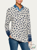 NIC+ZOE Vital Ii Animal Sweater, Size XXL by Vanessa Jane