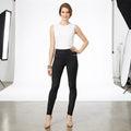 Inc Curvy-Fit Skinny Moto Pants, Size 2Short by Vanessa Jane