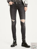 Levis Womens Distressed Skinny Fit Jeans, Size 24W X 30L by Vanessa Jane