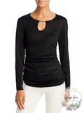 Single Thread Chain Keyhole Top, Size Small by Vanessa Jane