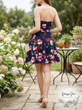 B Darlin Juniors' Strapless Fit & Flare Dress, Size 7/8 by Vanessa Jane