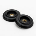 Traditional Backplate [Set of 2] Finish: Matte Black by Vanessa Jane