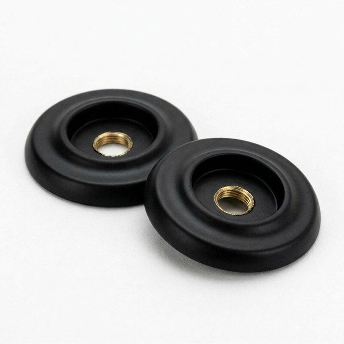 Traditional Backplate [Set of 2] Finish: Matte Black by Vanessa Jane