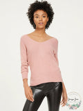 Bar III Wear 2 Ways Twist Sweater, Size Medium by Vanessa Jane