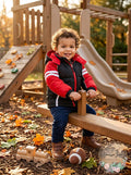 iXtreme Baby Boys Infant Colorblock Active Puffer, 24 Months by Vanessa Jane