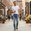 Buffalo David Bitton Mens Ash-x Tapered Jeans, 30x32 by Vanessa Jane