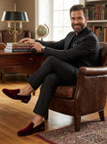 Inc Mens Trace Velvet Loafers, Mens Shoes, 8M/Red by Vanessa Jane