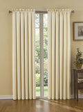 Eclipse Canova 42-Inch by 84-Inch Thermaback Blackout Panel, Ivory by Vanessa Jane