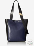 Calvin Klein Karsyn North South Leather Small Tote Shoulder Bag by Vanessa Jane