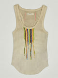 Free People Great Expectations Tank Top Sand, Size XS by Vanessa Jane