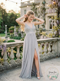 Emerald Sundae Juniors Lace and Chiffon Gown, Size XS by Vanessa Jane