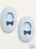 First Impressions Baby Boys Bowtie Booties,0/6 Months by Vanessa Jane