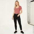 Gypsies & Moondust Juniors Ribbed Crop Top,Size Large by Vanessa Jane