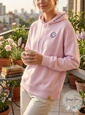 Kerri Rosenthal Mr. Smiley Embroidered Boyfriend Hoodie, Size Small by Vanessa Jane