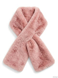 I.n.c. Faux-Fur Stole, One Size Blush by Vanessa Jane