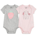 First Impressions Baby Girls Its My Party Graphic Bodysuit, 2Pack, Size Newborn by Vanessa Jane