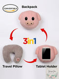 IU Emoji IU44 3 in 1 Piggy Emoji Pillow by Vanessa Jane