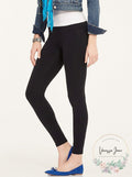 HUE Ultra Tummy Shaping Legging Womens Casual Pants, Size Small by Vanessa Jane