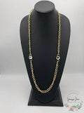 Charter Club Crystal and Large Link 36inches Strand Necklace by Vanessa Jane