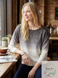Bar Iii Women's Dip-Dyed Sweater Size Large by Vanessa Jane
