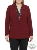 Nine West Plus Size One-Button Jacket, Size 18W by Vanessa Jane