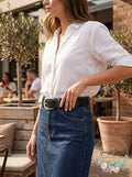 Fossil Womens Waist Riveted Belt BT4381001S, Size Small by Vanessa Jane