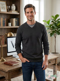 Weatherproof Vintage Mens Soft Touch V-Neck Sweater, Size Medium by Vanessa Jane