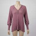 American Rag Juniors Tie-Dye Plaid Button- Wild Ginger Combo, Size Medium by Vanessa Jane