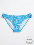 Jessica Simpson Printed Shirred Hipster Bottoms, Size Medium by Vanessa Jane