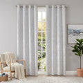 Sunsmart Taylor 50 x 95 Diamond Jacquard Total Blackout Window Panel by Vanessa Jane