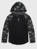 Epic Threads Little Boys Print Thermal Hoodie, Size Medium by Vanessa Jane