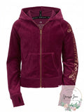 Calvin Klein Big Girls Velour Performance Hoodie, Size XL/16 by Vanessa Jane