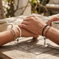 Inc Black-Tone 2-Pc. Set Enamel Tube Bolo Bracelets by Vanessa Jane
