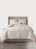 N Natori Hanae Cotton Blend Yarn Dyed Duvet Cover Set king by Vanessa Jane