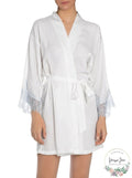 In Bloom by Jonquil Lace Trim Robe by Vanessa Jane