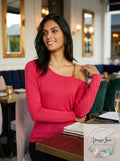 Thalia Sodi Womens Asymmetric Chain-Link Top Blouse, Size XXL by Vanessa Jane