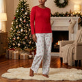 Charter Club Women's Christmas Printed Pajama Pants, Size Small by Vanessa Jane