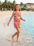 Epic Threads Big Girl Print Romper by Vanessa Jane