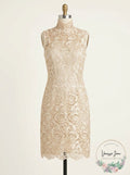 Gracia Womens Lace Cocktail Sheath Dress, Size Large by Vanessa Jane