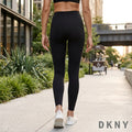 Dkny Sport Flocked-Logo High-Waist Leggings by Vanessa Jane