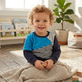 First Impressions Boys Velour Colorblocked Sweatshirt, 18Mo by Vanessa Jane